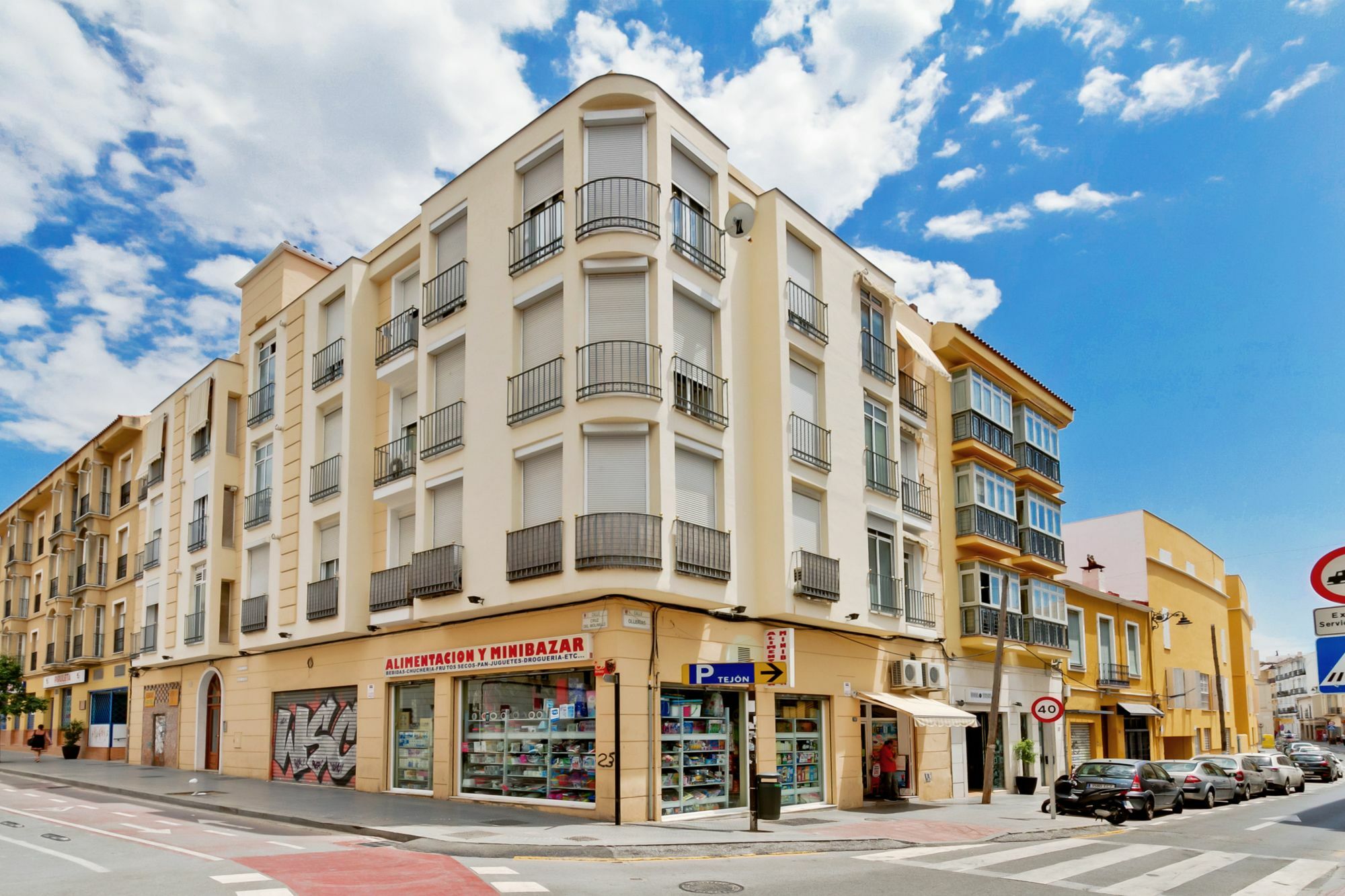 Apartmán Del Parque Flats - Ollerias Duplex Màlaga Exteriér fotografie